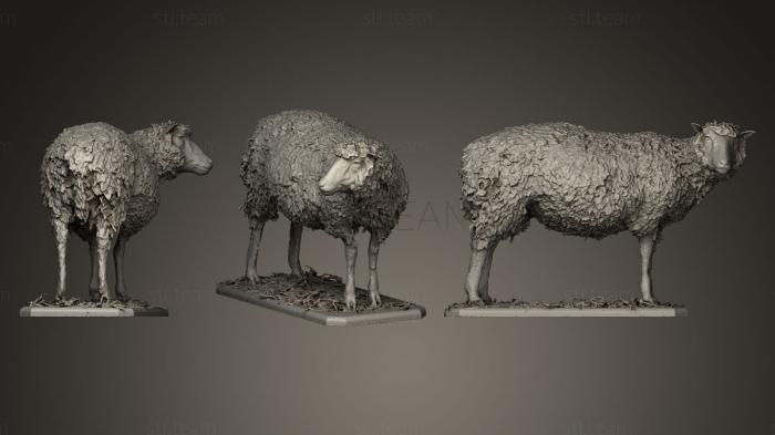 3D model Dolly the sheep (STL)